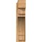 Ekena Millwork Merced Block Rough Sawn Outlooker, Western Red Cedar, 8"W x 28"D x 34"H OUT08X28X34MRC05RWR - alternate 4